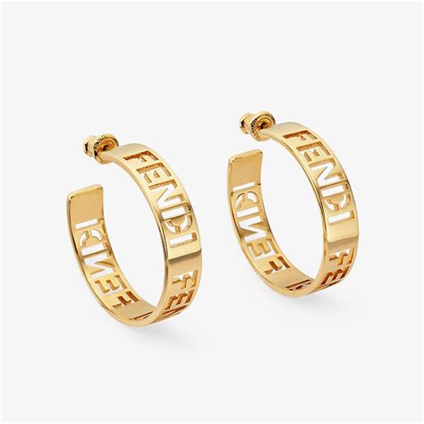 fendi signature earrings|fendi earring for women.